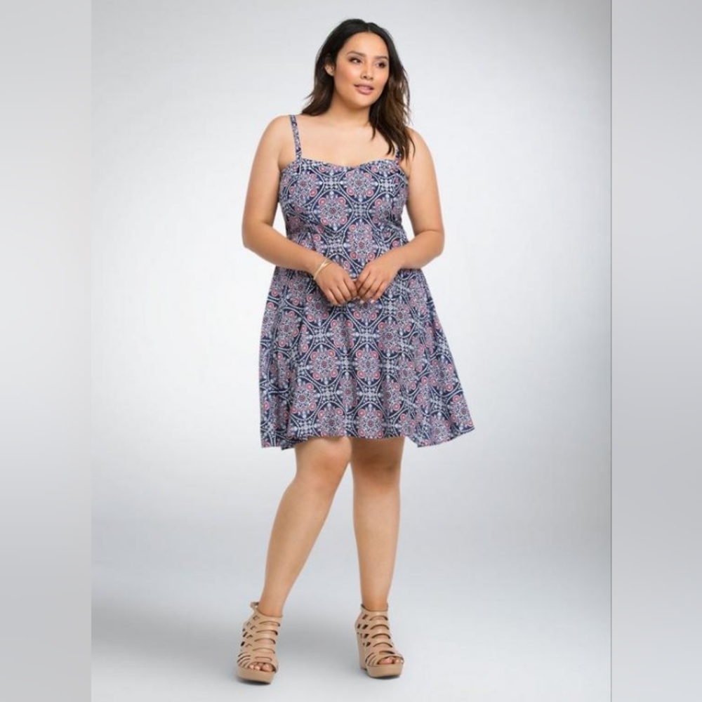 Torrid Medallion Print Sundress
